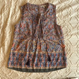 Paisley tank top